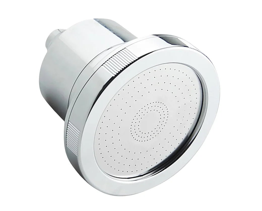Denali Spring 15-Stage Chrome Shower Head with Built-In Filter – Removes Chlorine, Heavy Metals, & some Microplastics for Healthier Skin & Hair, Easy Installation