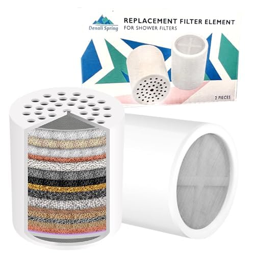 Denali Spring 18-month shower filter kit – replacement cartridges