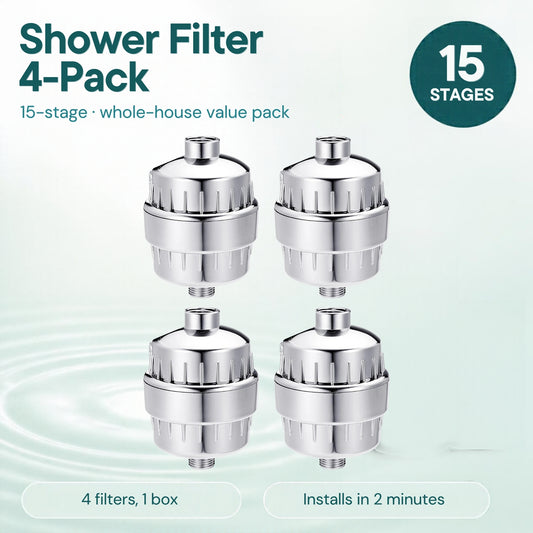 Shower filter 4-pack