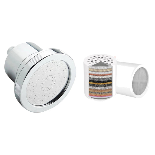 Denali Spring 18-month filtered shower head kit